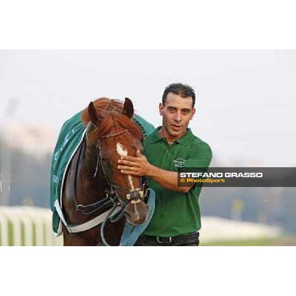 Dario Vargiu and Priore Philip win the Premio Vittorio di Capua Milano,San Siro racecourse,28th sept.2014 ph.Stefano Grasso/Trenno
