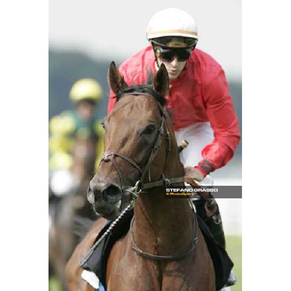 close up for Chineur with Christophe Patrick Lemaire York, The Ebor Festival 18th august 2005 ph. Stefano Grasso