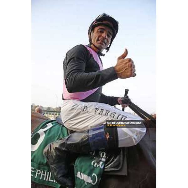 Dario Vargiu and Priore Philip win the Premio Vittorio di Capua Milano,San Siro racecourse,28th sept.2014 ph.Stefano Grasso/Trenno