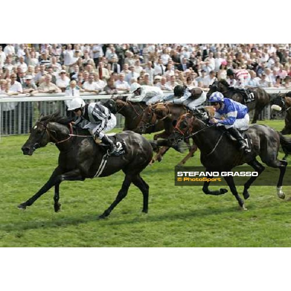 Kieren Fallon on Arakan wins the VC Bet City of York Stakes York, The Ebor Festival 18th august 2005 ph. Stefano Grasso