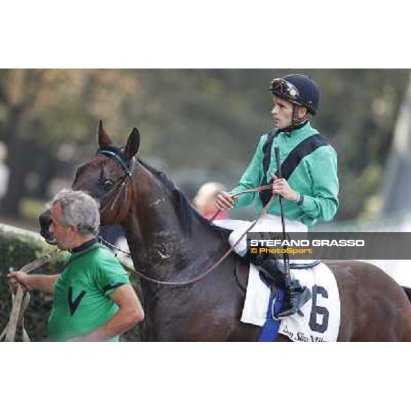 Gypsy Biker - Federico Bossa - Premio Aprica Milano-San Siro Racecourse,28th sept.2014 ph.Stefano Grasso/Trenno srl