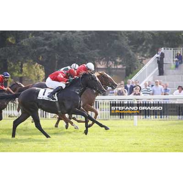 Avabin - Walter Gambarota - Premio Criterium Nazionale Milano-San Siro Racecourse,28th sept.2014 ph.Stefano Grasso/Trenno srl