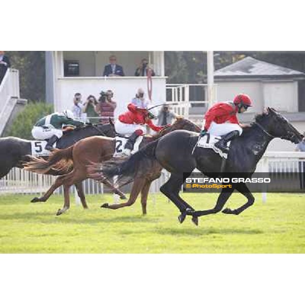 Avabin - Walter Gambarota - Premio Criterium Nazionale Milano-San Siro Racecourse,28th sept.2014 ph.Stefano Grasso/Trenno srl