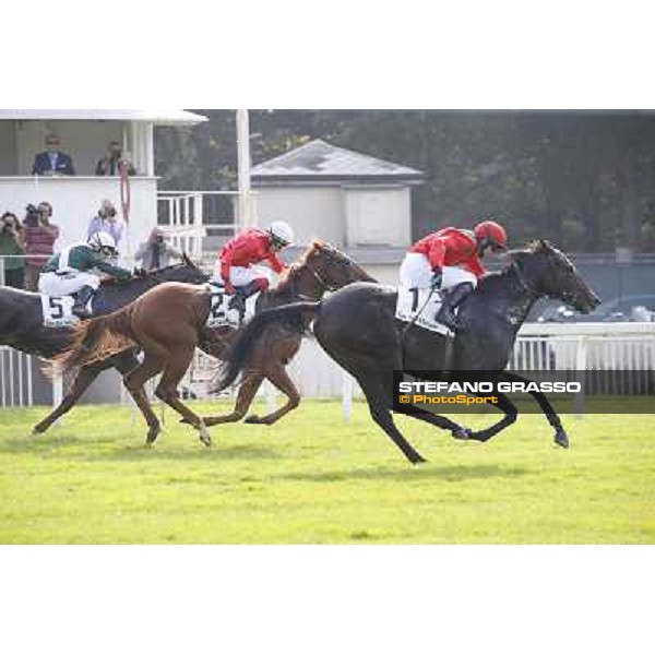 Avabin - Walter Gambarota - Premio Criterium Nazionale Milano-San Siro Racecourse,28th sept.2014 ph.Stefano Grasso/Trenno srl