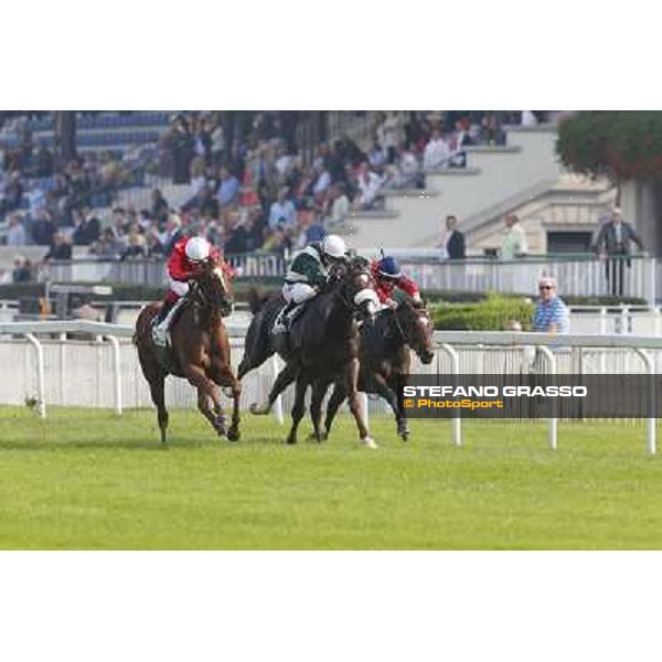 Avabin - Walter Gambarota - Premio Criterium Nazionale Milano-San Siro Racecourse,28th sept.2014 ph.Stefano Grasso/Trenno srl