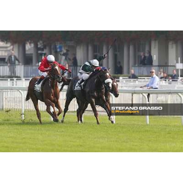 Avabin - Walter Gambarota - Premio Criterium Nazionale Milano-San Siro Racecourse,28th sept.2014 ph.Stefano Grasso/Trenno srl