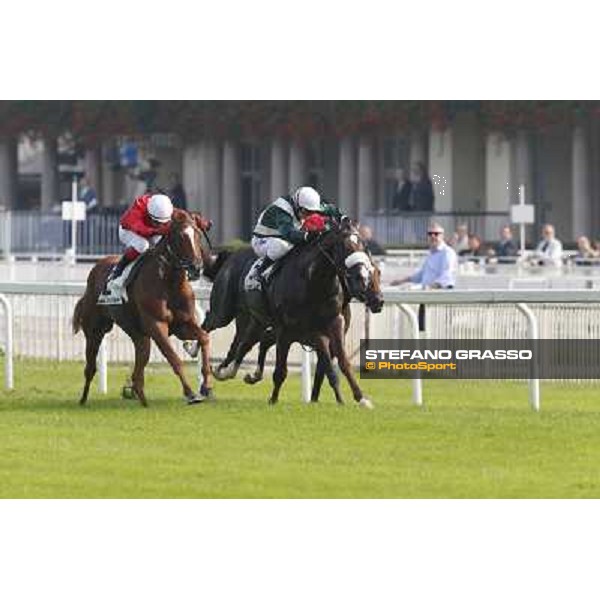 Avabin - Walter Gambarota - Premio Criterium Nazionale Milano-San Siro Racecourse,28th sept.2014 ph.Stefano Grasso/Trenno srl