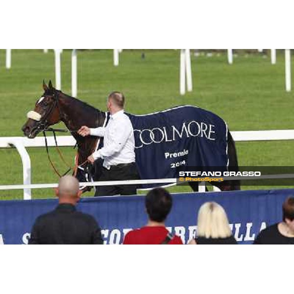 Mickael Barzalona - Sakamira - Premio Coolmore Milano-San Siro Racecourse,28th sept.2014 ph.Stefano Grasso/Trenno srl