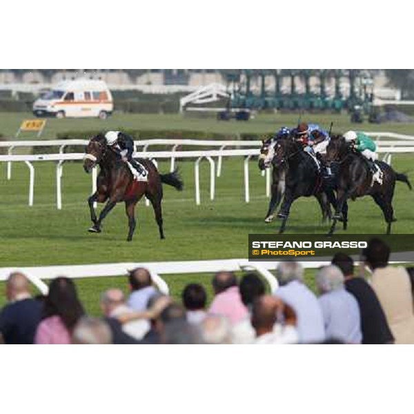 Dario Vargiu - Uniram - Premio Marchese Ippolito Fassati Milano-San Siro Racecourse,28th sept.2014 ph.Stefano Grasso/Trenno srl