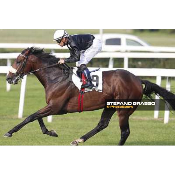 Dario Vargiu - Uniram - Premio Marchese Ippolito Fassati Milano-San Siro Racecourse,28th sept.2014 ph.Stefano Grasso/Trenno srl