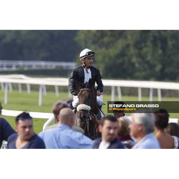 Dario Vargiu - Uniram - Premio Marchese Ippolito Fassati Milano-San Siro Racecourse,28th sept.2014 ph.Stefano Grasso/Trenno srl