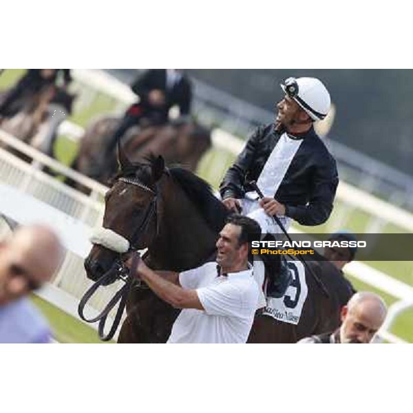 Dario Vargiu - Uniram - Premio Marchese Ippolito Fassati Milano-San Siro Racecourse,28th sept.2014 ph.Stefano Grasso/Trenno srl