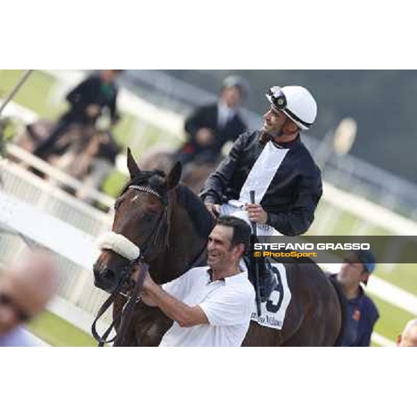 Dario Vargiu - Uniram - Premio Marchese Ippolito Fassati Milano-San Siro Racecourse,28th sept.2014 ph.Stefano Grasso/Trenno srl