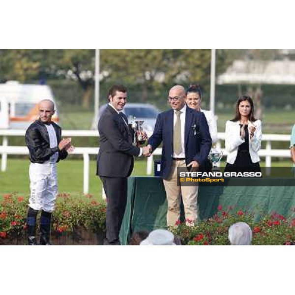 Prize Giving of Premio Marchese Ippolito Fassati Milano-San Siro Racecourse,28th sept.2014 ph.Stefano Grasso/Trenno srl