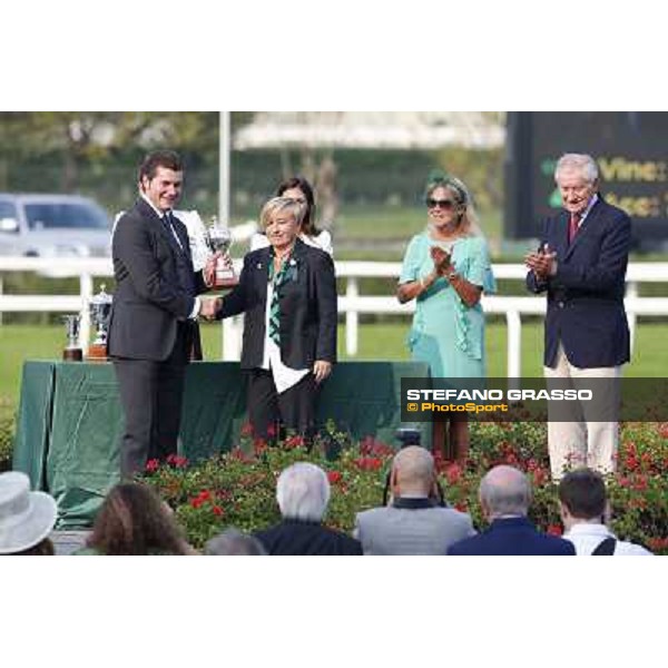 Prize Giving of Premio Marchese Ippolito Fassati Milano-San Siro Racecourse,28th sept.2014 ph.Stefano Grasso/Trenno srl