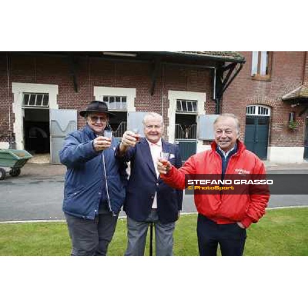 a morning with Treve,Criquette and Alec Head Chantilly,6th oct.2014 ph.Stefano Grasso