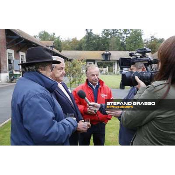 a morning with Treve,Criquette and Alec Head Chantilly,6th oct.2014 ph.Stefano Grasso