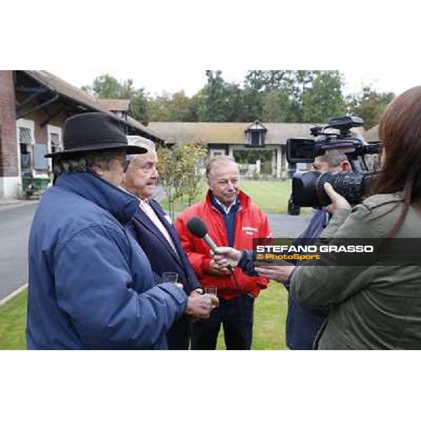 a morning with Treve,Criquette and Alec Head Chantilly,6th oct.2014 ph.Stefano Grasso