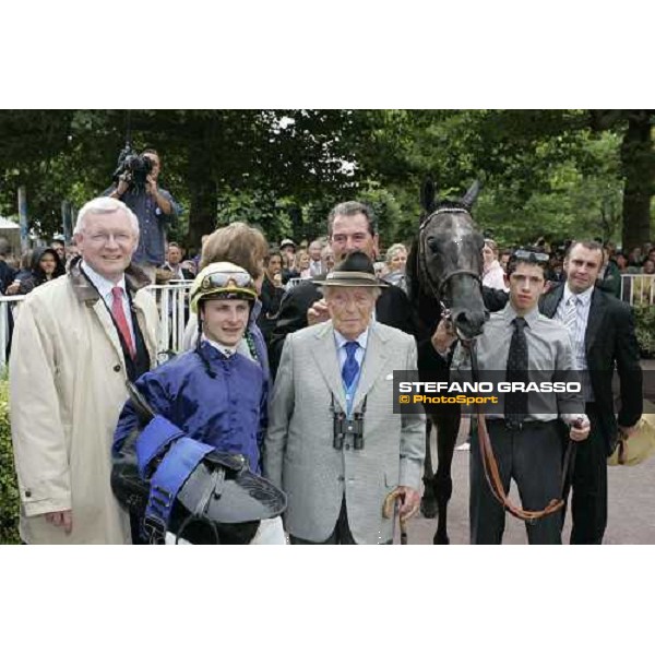 the connection of Pinson winner of Prix Guillaume D\' Ornano -Haras d\' Etreham Deauville, 20th august 2005 ph. Stefano Grasso