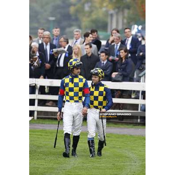 Gran Criterium - Fabio Branca and Umberto Rispoli Milan, San Siro racecourse,12 ottobre 2014 photo Stefano Grasso/Trenno srl