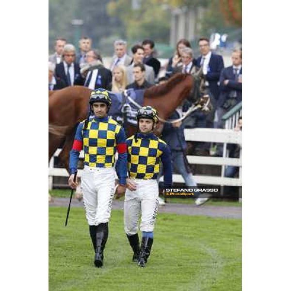 Gran Criterium - Fabio Branca and Umberto Rispoli Milan, San Siro racecourse,12 ottobre 2014 photo Stefano Grasso/Trenno srl