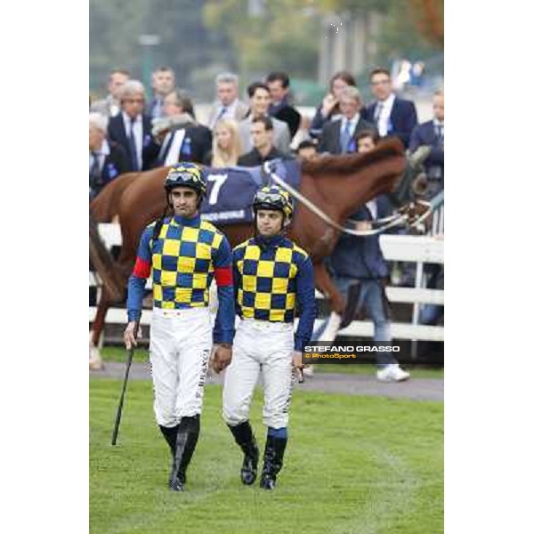 Gran Criterium - Fabio Branca and Umberto Rispoli Milan, San Siro racecourse,12 ottobre 2014 photo Stefano Grasso/Trenno srl