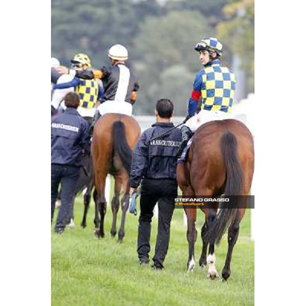 Gran Criterium - Fabio Branca on Hero Look Milan, San Siro racecourse,12 ottobre 2014 photo Stefano Grasso/Trenno srl