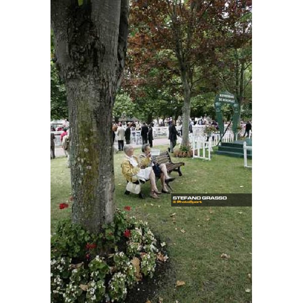 parade ring Deauville, 20th august 2005 ph. Stefano Grasso