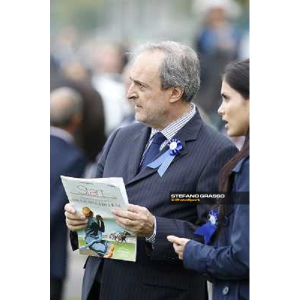 Gran Criterium - A touch of blue - Giorgio Sandi Milan, San Siro racecourse,12 ottobre 2014 photo Stefano Grasso/Trenno srl