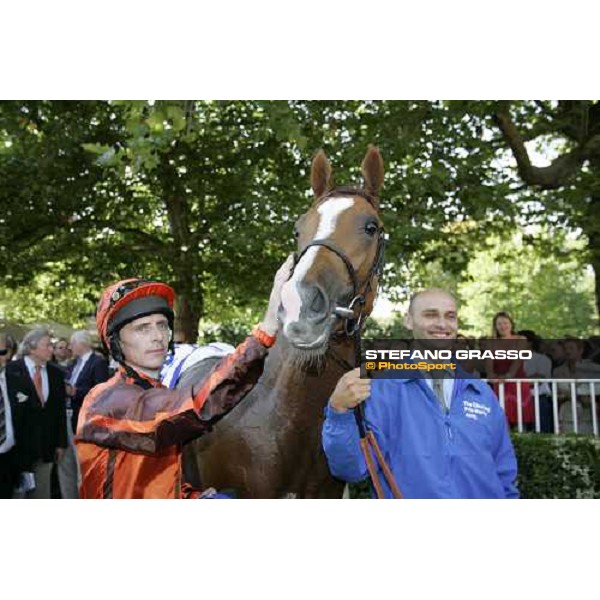 Ted Durcan and Silca\'s Sister Deauville, 21st august 2005 ph. Stefano Grasso