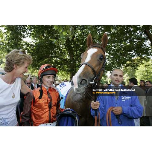 close up for Silca\'s Sister winner of Prix Morny Deauville, 21st august 2005 ph. Stefano Grasso