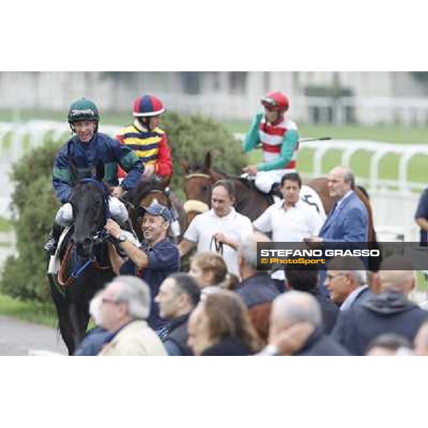Luca Maniezzi Milan, San Siro racecourse,12 ottobre 2014 photo Stefano Grasso/Trenno srl