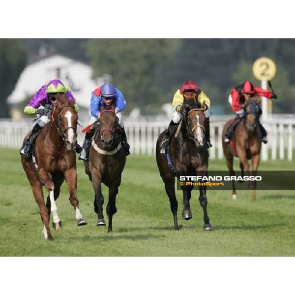 at left, Ted Durcan on Ajigolo wins the 132. Maurice Lacroix - Trophy Baden Baden 2nd september 2005 ph. Stefano Grasso