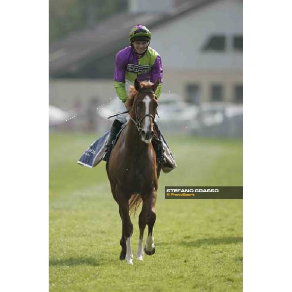 coming back for Ted Durcan on Ajigolo winner of 132. Maurice Lacroix - Trophy Baden Baden 2nd september 2005 ph. Stefano Grasso