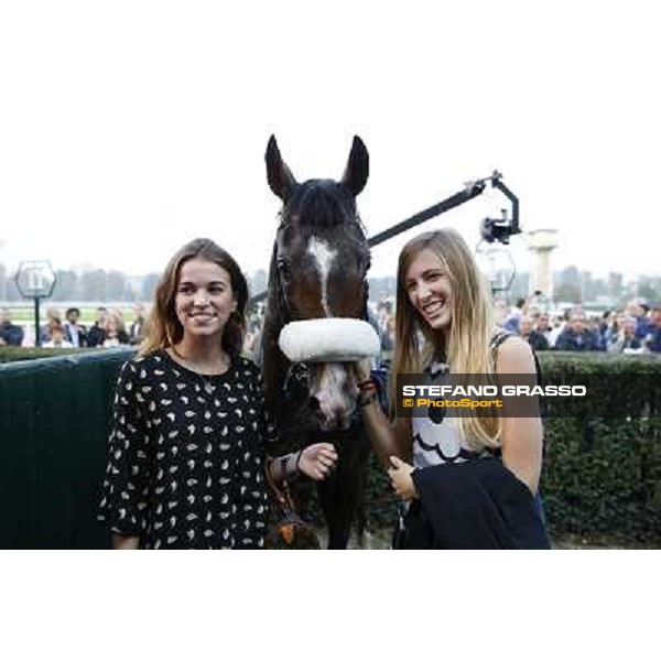 Gran Premio del Jockey Club Fabio Branca and Dylan Mouth Milano,San Siro racecourse 19 otct.2014 photo Stefano Grasso/Trenno srl