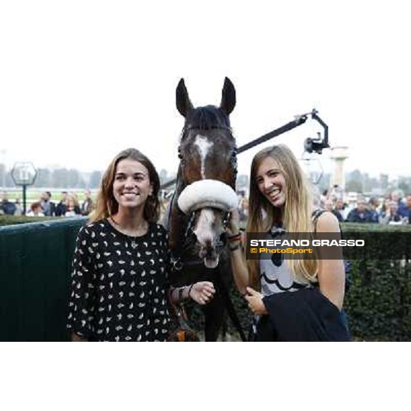 Gran Premio del Jockey Club Fabio Branca and Dylan Mouth Milano,San Siro racecourse 19 otct.2014 photo Stefano Grasso/Trenno srl