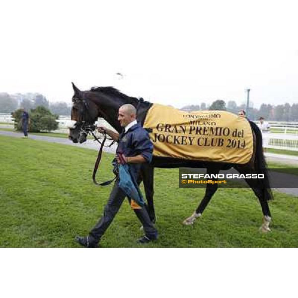 Gran Premio del Jockey Club Dylan Mouth Milano,San Siro racecourse 19 otct.2014 photo Stefano Grasso/Trenno srl