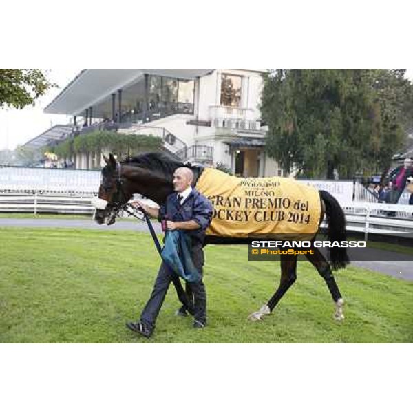 Gran Premio del Jockey Club Dylan Mouth Milano,San Siro racecourse 19 otct.2014 photo Stefano Grasso/Trenno srl