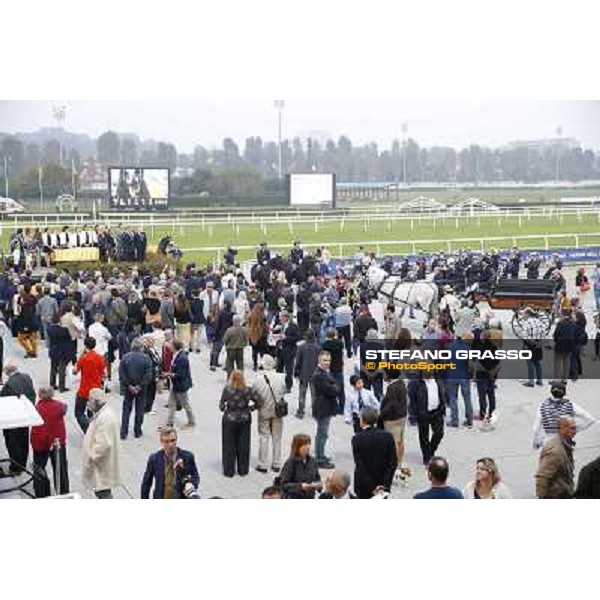 Gran Premio del Jockey Club Fabio Branca and Dylan Mouth Milano,San Siro racecourse 19 otct.2014 photo Stefano Grasso/Trenno srl