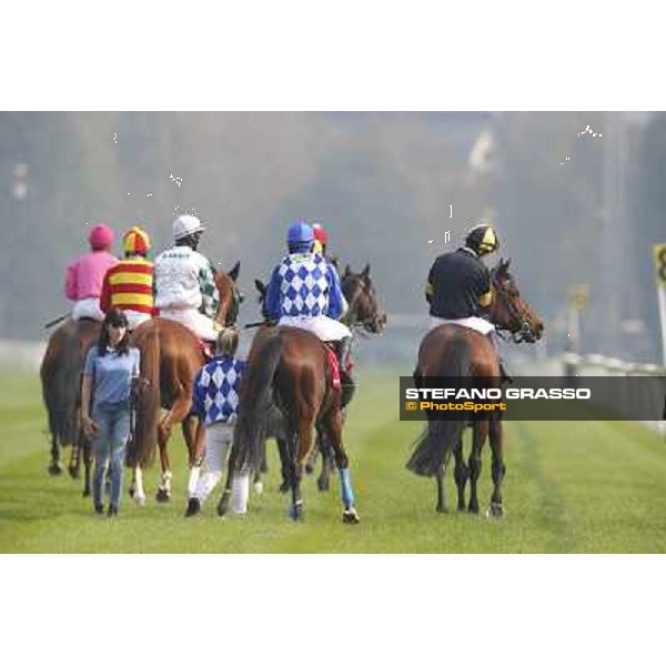 Gran Corsa Siepi di Milano Milano,San Siro racecourse 19 otct.2014 photo Stefano Grasso/Trenno srl