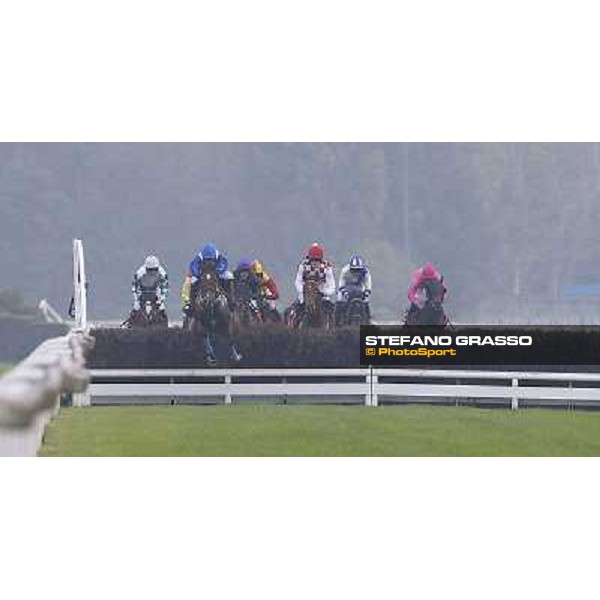 Gran Corsa Siepi di Milano Milano,San Siro racecourse 19 otct.2014 photo Stefano Grasso/Trenno srl