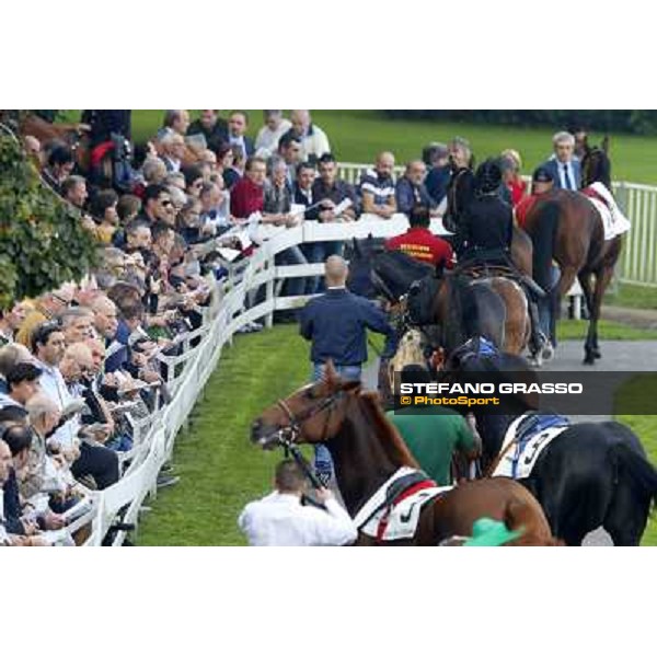 Premio Omenoni Fabio Branca and Harlem Shake Milano,San Siro racecourse 19 otct.2014 photo Stefano Grasso/Trenno srl