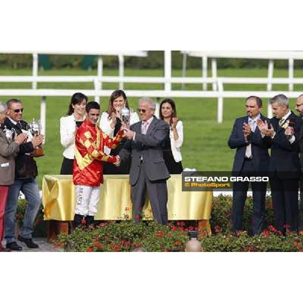 Premio Omenoni Fabio Branca and Harlem Shake Milano,San Siro racecourse 19 otct.2014 photo Stefano Grasso/Trenno srl