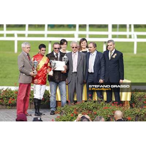 Premio Omenoni Fabio Branca and Harlem Shake Milano,San Siro racecourse 19 otct.2014 photo Stefano Grasso/Trenno srl