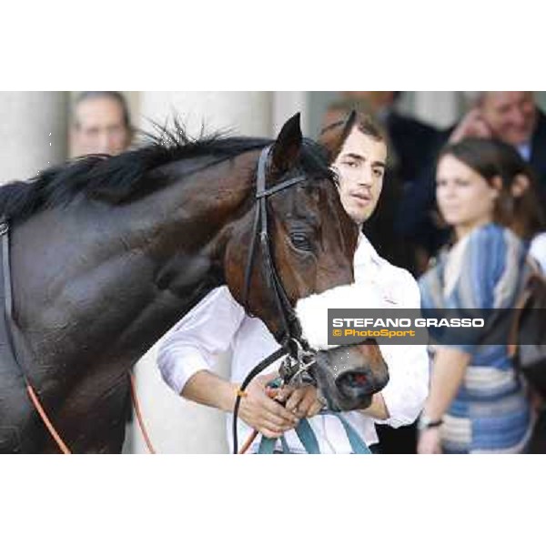 Premio Dormello Cristian Demuro and Fontanelice Milano,San Siro racecourse 19 otct.2014 photo Stefano Grasso/Trenno srl