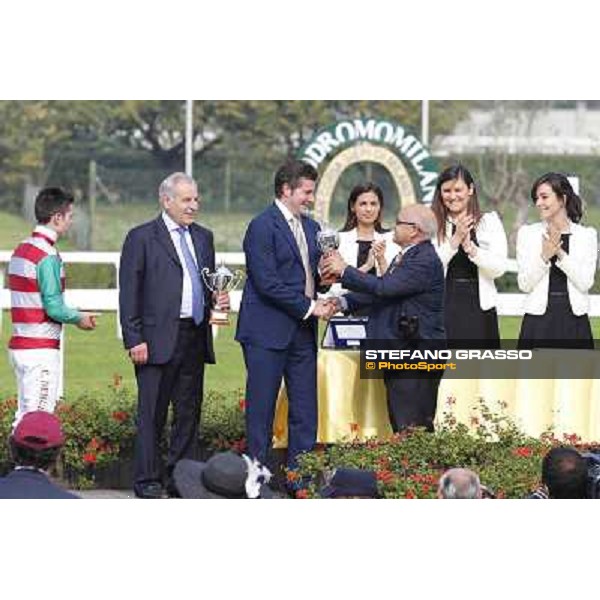 Premio Carlo Porta Cristian Demuro and Mickai Milano,San Siro racecourse 19 otct.2014 photo Stefano Grasso/Trenno srl