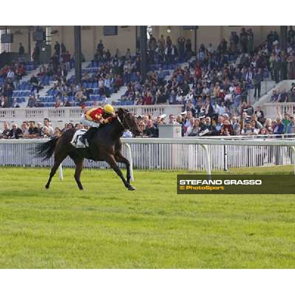 Premio Omenoni Fabio Branca and Harlem Shake Milano,San Siro racecourse 19 otct.2014 photo Stefano Grasso/Trenno srl