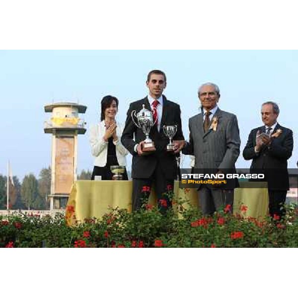 Prize giving of the Premio del Piazzale Milano,San Siro racecourse 19 otct.2014 photo Domenico Savi/Grasso/Trenno srl