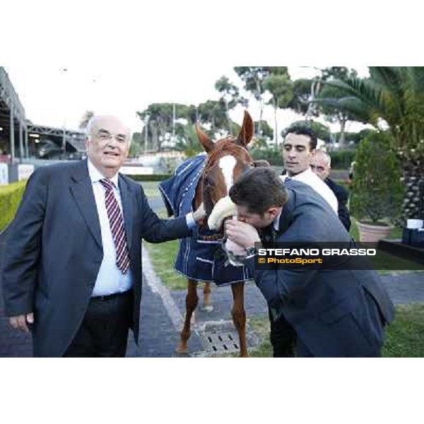 Fabio Branca and Final Score win the Premio Longines Lydia Tesio Roma.Capannelle racecourse 26th october 2014 ph.Stefano Grasso