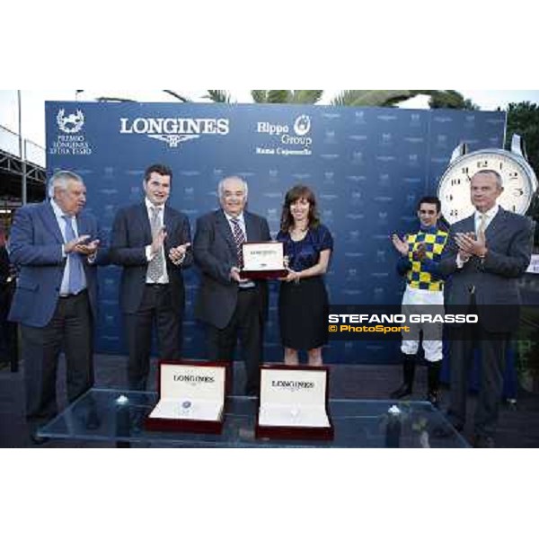 Fabio Branca and Final Score win the Premio Longines Lydia Tesio Roma.Capannelle racecourse 26th october 2014 ph.Stefano Grasso